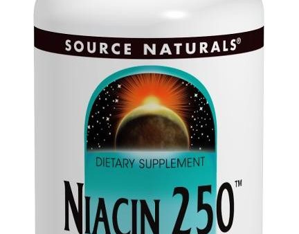 Source Naturals, Niacin 250, Time Released, 250 Tablets Discount