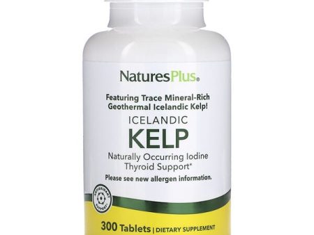 Nature s Plus, Kelp, 300 Tablets Sale