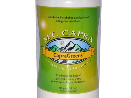 Capra, Capra Greens, WholeFood Nutritionals, 600 g For Cheap