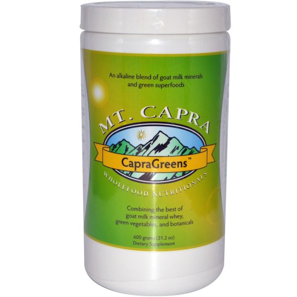 Capra, Capra Greens, WholeFood Nutritionals, 600 g For Cheap