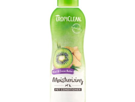 Tropiclean Dog Grooming Kiwi and Cocoa Butter Conditioner Moisturizing 355ml Hot on Sale