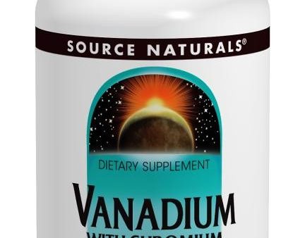 Source Naturals Vanadium with Chromium 90 Tablets - Dietary Supplement For Cheap