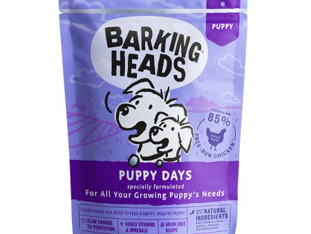 Barking Heads Dog Food Wet Pouches Puppy Days Chicken 300g Cheap