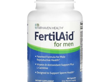 Fairhaven Health FertilAid for Men 90 Capsules - Dietary Supplement For Sale