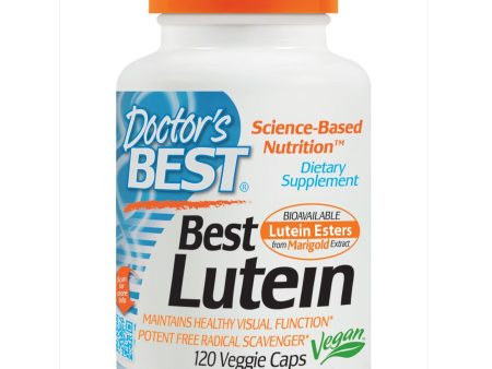 Doctor s Best, Best Lutein, 10mg, 120 VCaps ... VOLUME DISCOUNT For Sale