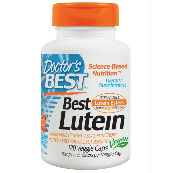 Doctor s Best, Best Lutein, 10mg, 120 VCaps ... VOLUME DISCOUNT For Sale