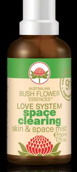 Australian Bush Flowers, Space Clearing Skin & Space Mist, 50 ml Fashion