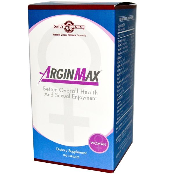 Daily Wellness Company, ArginMax for Women, 180 Capsules Online now