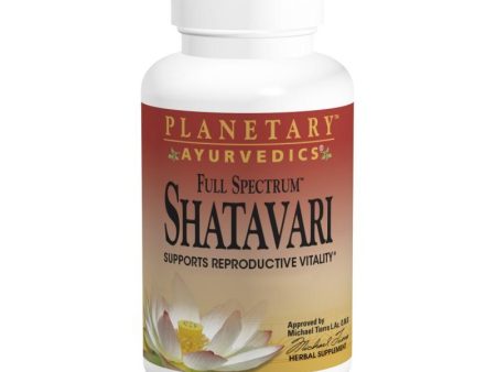 Planetary Herbals, Ayurvedics, Shatavari, Full-Spectrum, 500 mg, 120 Tablets Hot on Sale